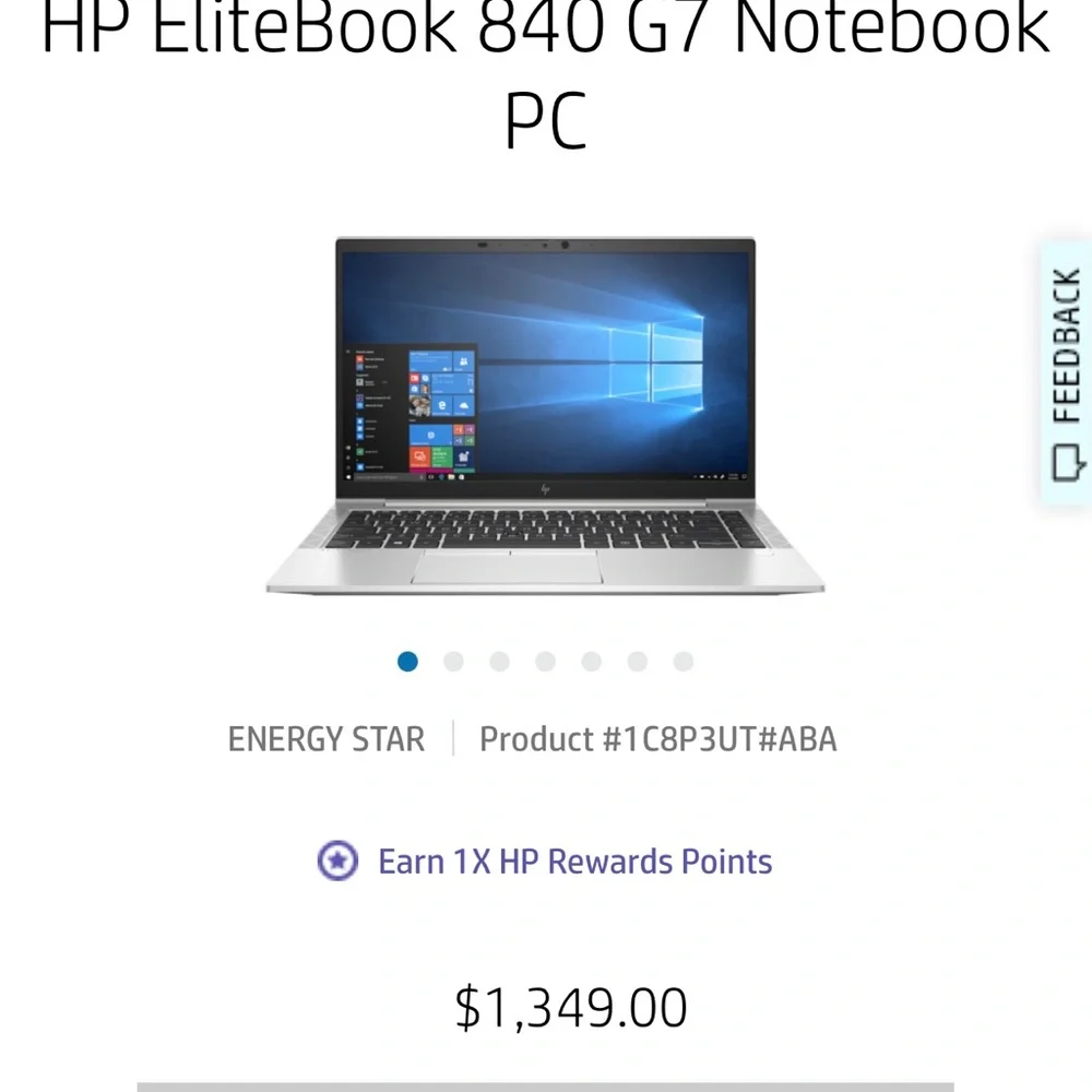 HP Elitebook 840 G7 Notebook !
